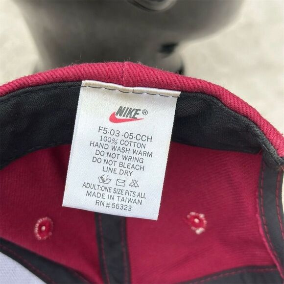 Vintage Nike Swoosh Snapback Hat Unisex Adjustable Cap - Picture 8 of 11